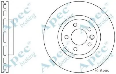 Тормозной диск APEC braking купить