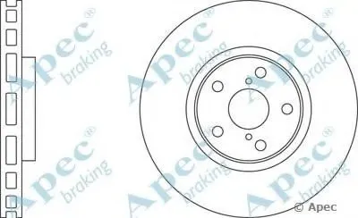 Тормозной диск APEC braking купить
