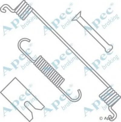 Комплектующие, тормозная колодка APEC braking купить