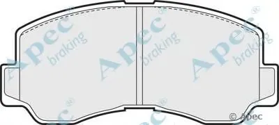Комплект тормозных колодок, дисковый тормоз APEC braking купить