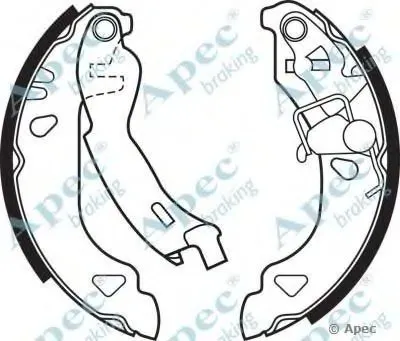 Тормозные колодки APEC braking купить