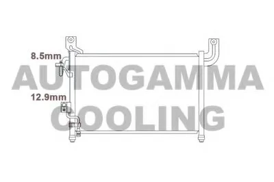 Конденсатор, кондиционер AUTOGAMMA купить