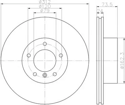 Тормозной диск PRO+ TEXTAR купить