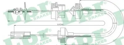 Тросик сцепления LPR купить