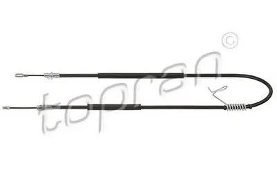 Трос, стояночная тормозная система TOPRAN купить