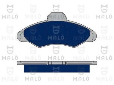 Комплект тормозных колодок, дисковый тормоз MALÒ купить