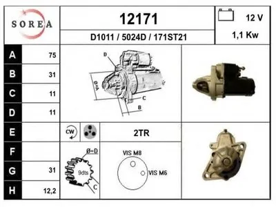 Стартер EAI купить