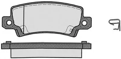 Комплект тормозных колодок, дисковый тормоз RAICAM купить