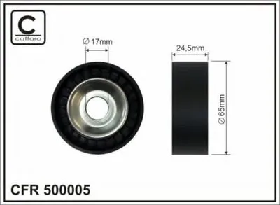 Натяжной ролик, поликлиновой  ремень CAFFARO купить