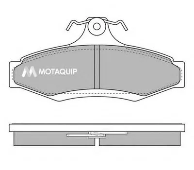 Комплект тормозных колодок, дисковый тормоз MOTAQUIP купить