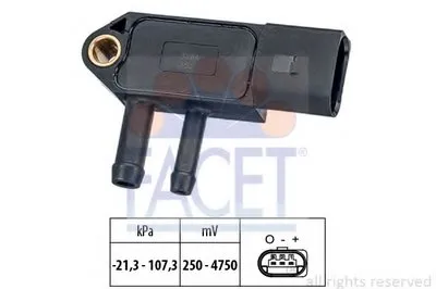 Датчик давления воздуха, высотный корректор; Датчик, давление во впускном газопроводе FACET купить