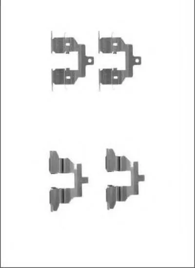 Комплектующие, колодки дискового тормоза MOTAQUIP купить