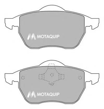 Комплект тормозных колодок, дисковый тормоз MOTAQUIP купить