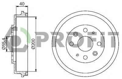 Тормозной барабан PROFIT купить