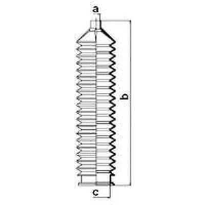 Пыльник, рулевое управление SPIDAN купить