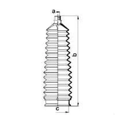 Пыльник, рулевое управление SPIDAN купить