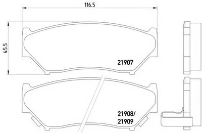 Комплект тормозных колодок, дисковый тормоз HELLA купить