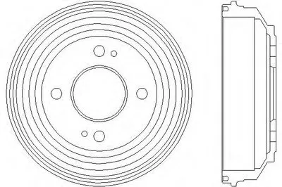 Тормозной барабан HELLA купить