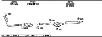Система выпуска ОГ WALKER купить