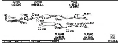 Система выпуска ОГ WALKER купить