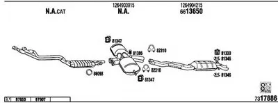 Система выпуска ОГ WALKER купить