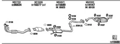 Система выпуска ОГ WALKER купить