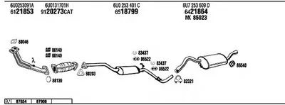Система выпуска ОГ WALKER купить