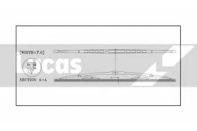 Щетка стеклоочистителя LUCAS ELECTRICAL купить