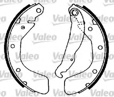 Комплект тормозных колодок VALEO купить