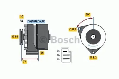 Генератор BOSCH купить