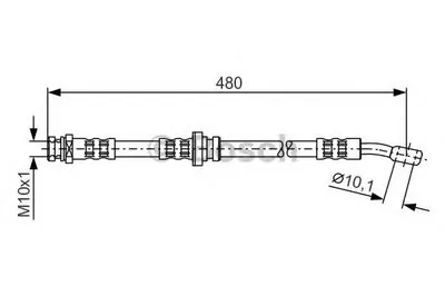 Тормозной шланг BOSCH купить