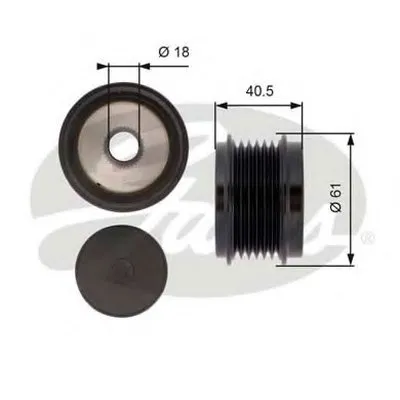 Механизм свободного хода генератора DriveAlign® GATES купить