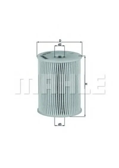 Топливный фильтр MAHLE ORIGINAL купить