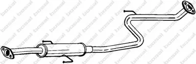 Средний глушитель выхлопных газов BOSAL купить