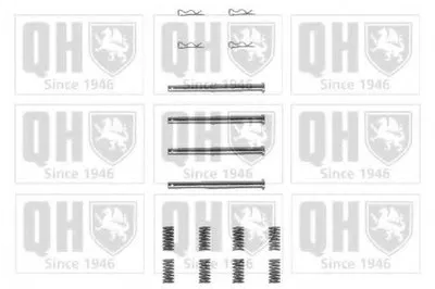 Комплектующие, колодки дискового тормоза QUINTON HAZELL купить