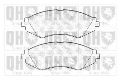 Комплект тормозных колодок, дисковый тормоз QUINTON HAZELL купить