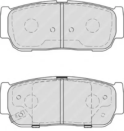Комплект тормозных колодок, дисковый тормоз PREMIER FERODO купить