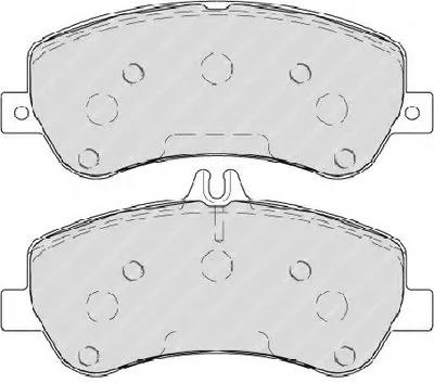 Комплект тормозных колодок, дисковый тормоз PREMIER FERODO купить