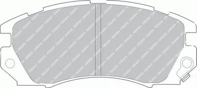 Комплект тормозных колодок, дисковый тормоз PREMIER FERODO купить