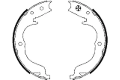 Комплект тормозных колодок, стояночная тормозная система MINTEX купить