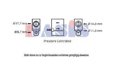 Расширительный клапан, кондиционер AKS DASIS купить