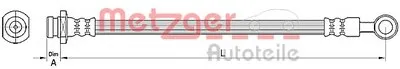 Тормозной шланг METZGER купить