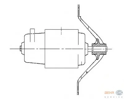 Вентиляция салона BEHR HELLA SERVICE купить