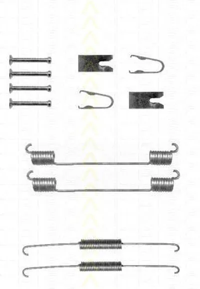 Комплектующие, тормозная колодка TRISCAN купить