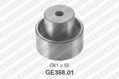 Паразитный / Ведущий ролик, зубчатый ремень SNR купить