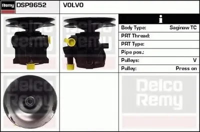 Гидравлический насос, рулевое управление Remanufactured REMY (Multiline) DELCO REMY купить