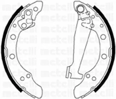Комплект тормозных колодок METELLI купить