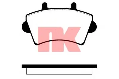 Комплект тормозных колодок, дисковый тормоз NK купить