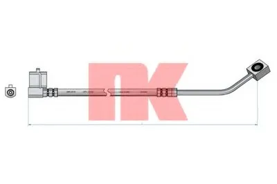 Тормозной шланг NK купить