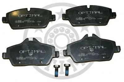 Комплект тормозных колодок, дисковый тормоз OPTIMAL купить